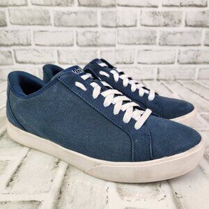 Kizik Irvine Men's Size 10.5 Wide Blue Canva Slip On Comfort Hands Free Sneaker